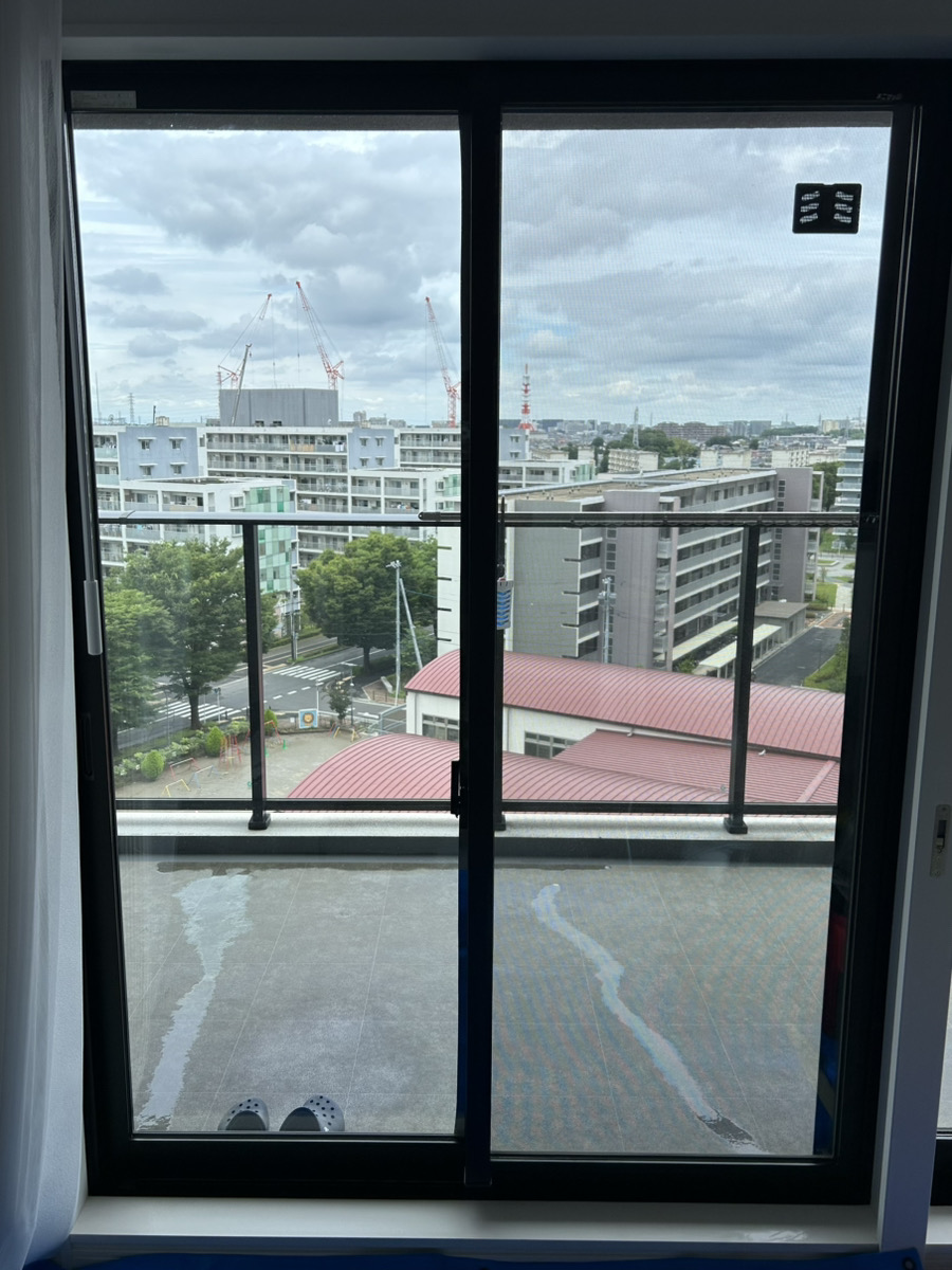千葉県柏市のマンションに遮熱フィルムを施工